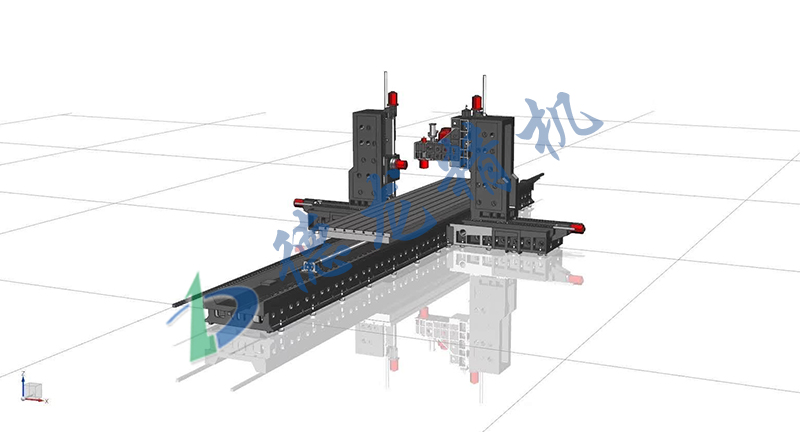 双面立卧复合镗铣
